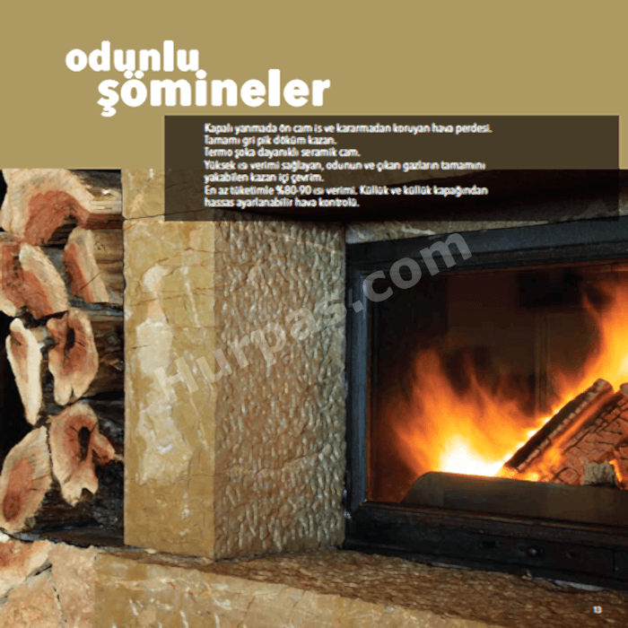 ODUNLU ŞÖMİNELER